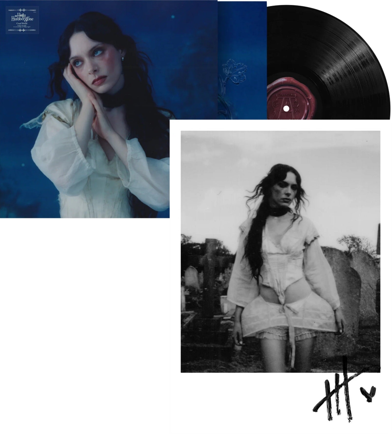 Holly Humberstone | Cruel World (Cover alternative + lithographie signée) - vinyle