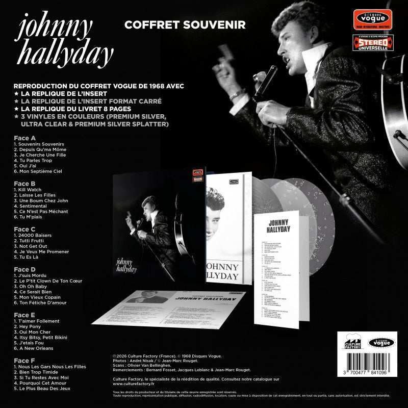 Johnny Hallyday | Coffret souvenir (3LP RSD 2026)
