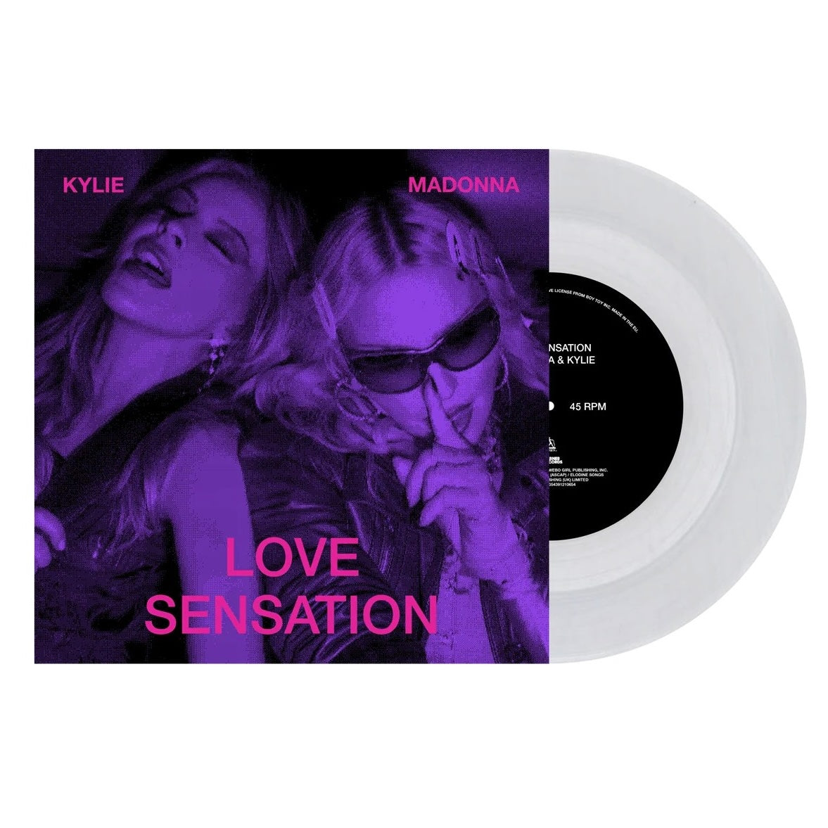 Madonna & Kylie Minogue | Love Sensation - 45 tours