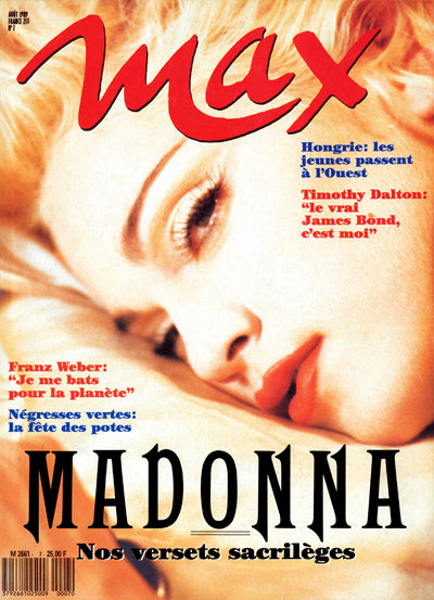 Madonna | Max - France (August 1989)