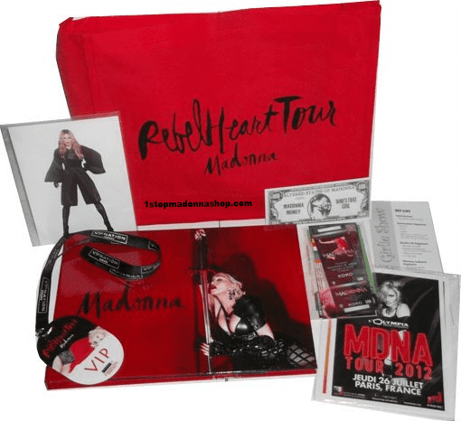 Madonna | Rebel Heart Tour (VIP Tour Book + Tote bag + Lanyard)