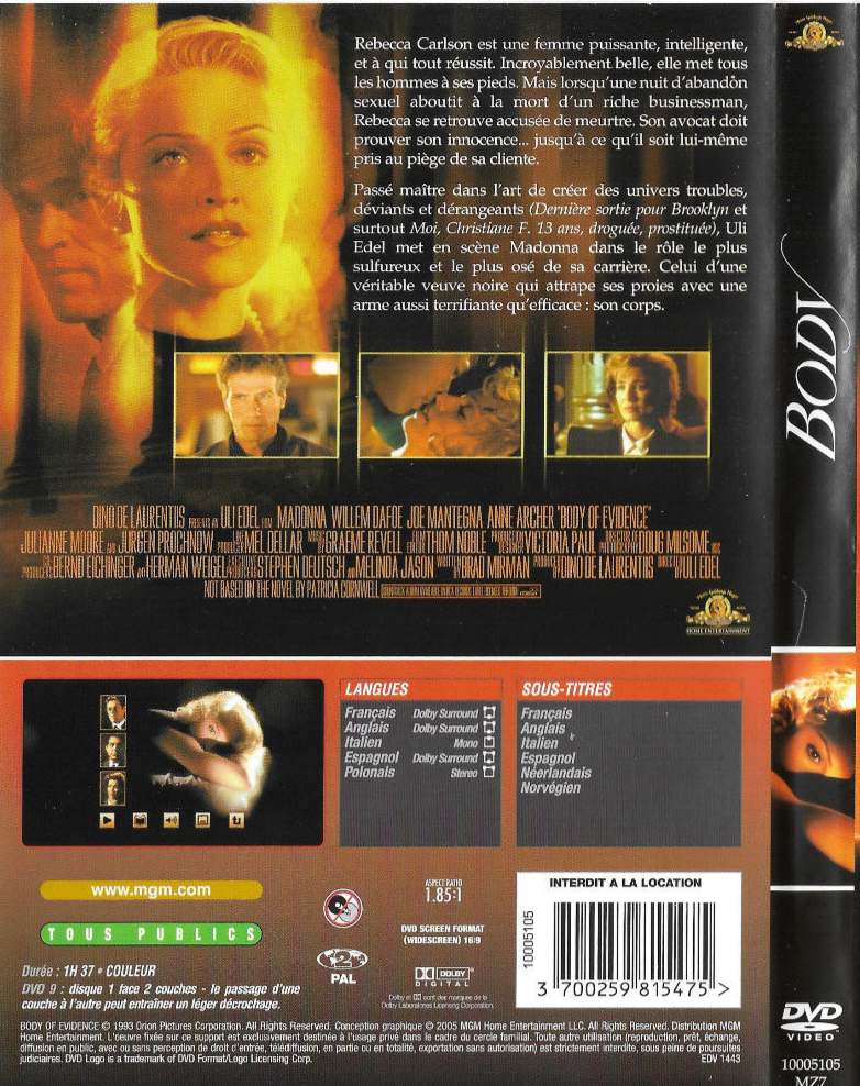 Madonna | Body - DVD (France)