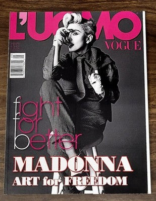 Madonna | L'Uomo Vogue - Italie (Mai/Juin 2014)
