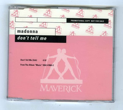 Madonna | Don't Tell Me (Promo - Europe)