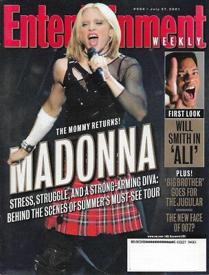 Madonna | Entertainment Weekly - USA (27/07/2001)