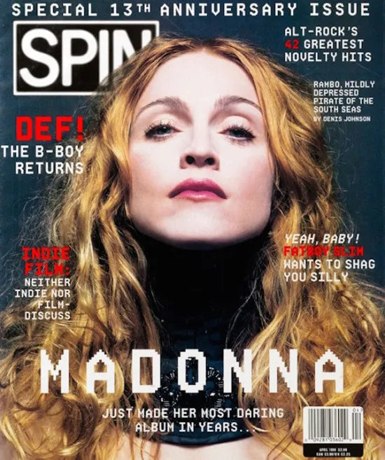 Madonna | Spin - Numéro spécial 13ème anniversaire - USA (Avril 1998)