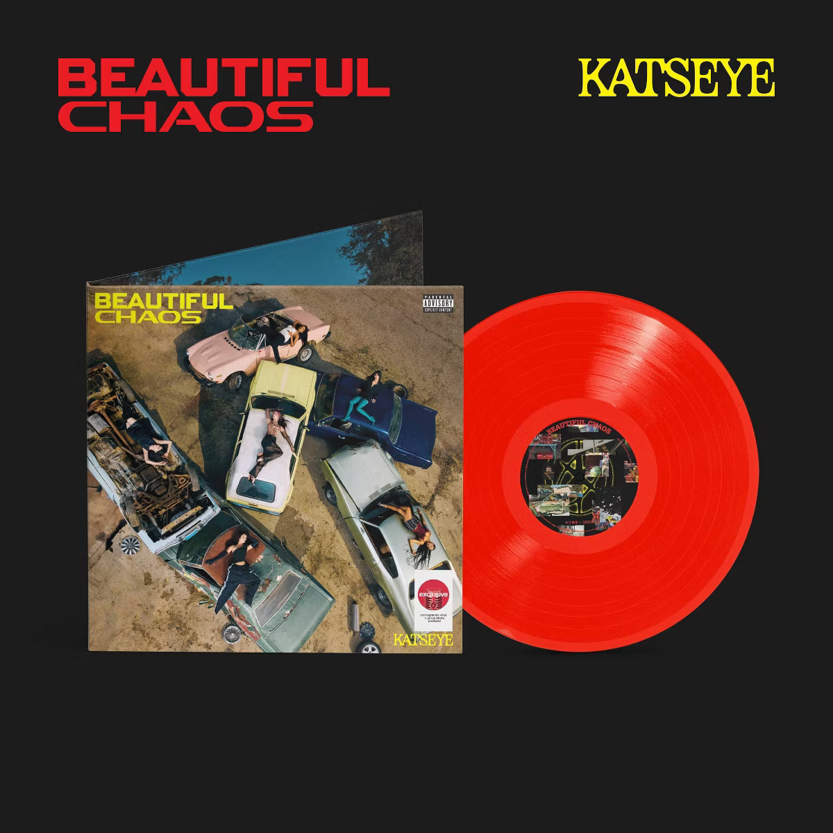 KATSEYE | Beautiful Chaos - Vinyle (Target)