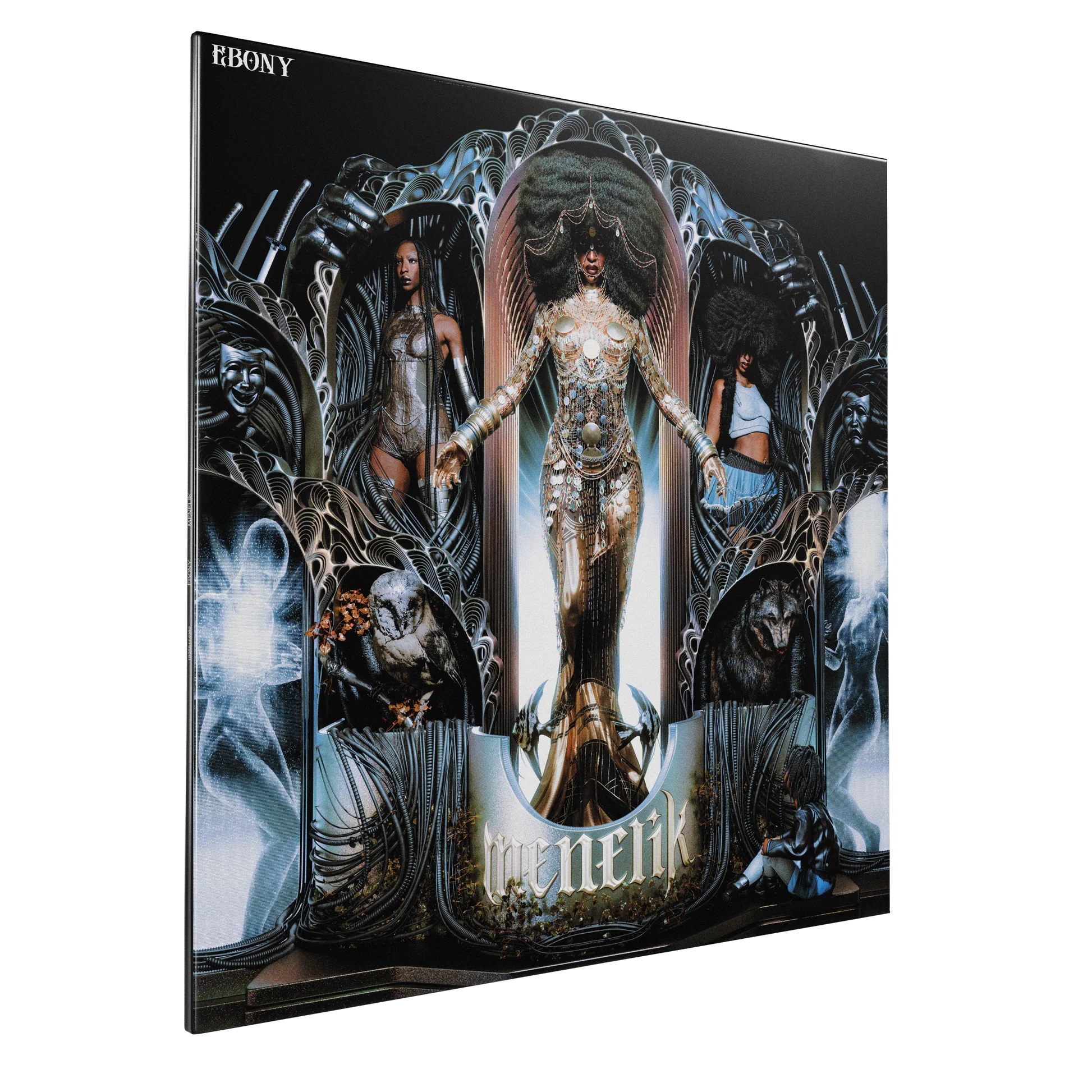Ebony - Menelik - Vinyle dédicacé